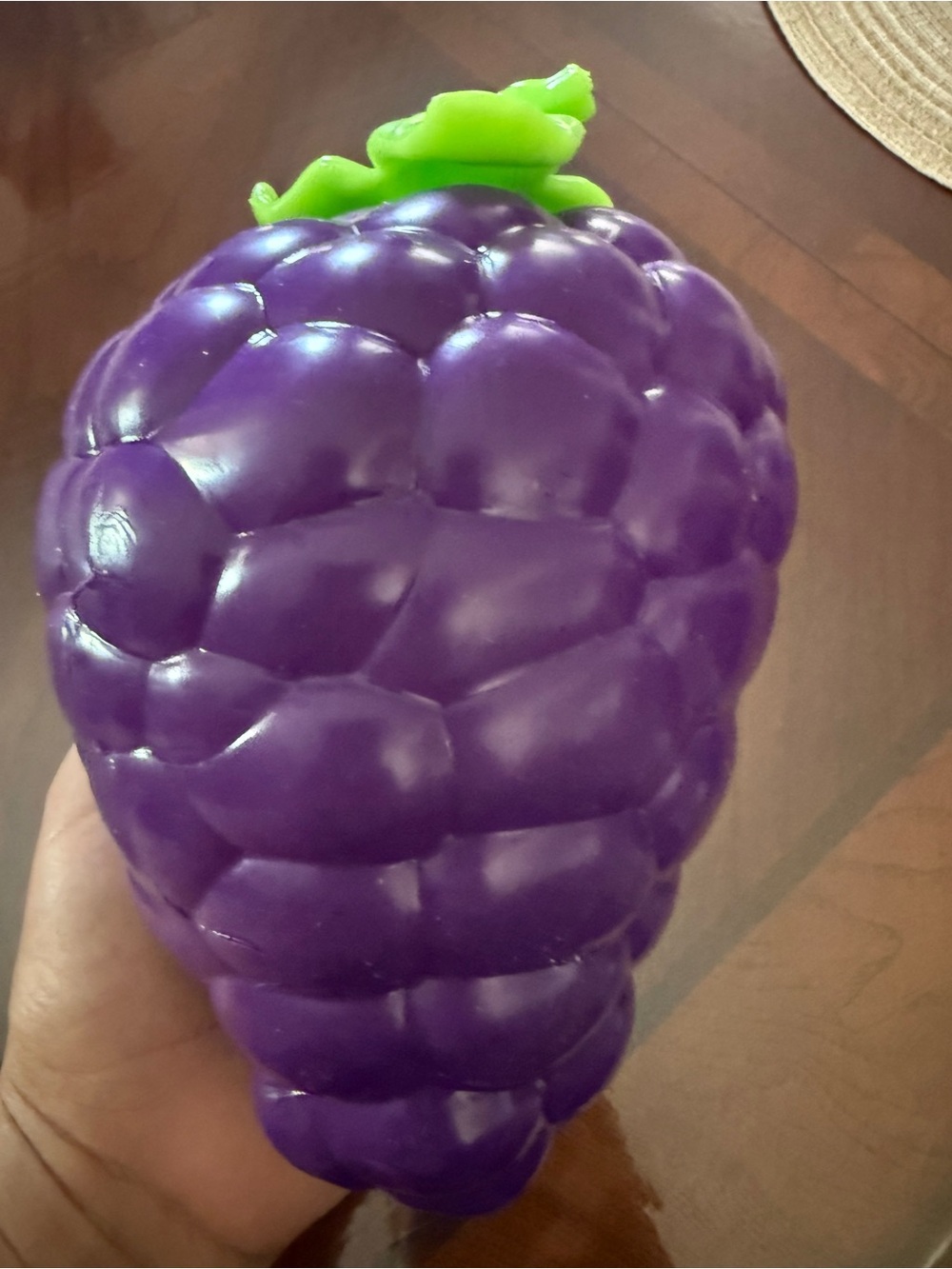 Jumbo Soft Mart Scented Grapes Squishy Fidget Toy
